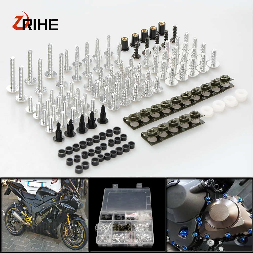 CNC универсальные аксессуары для мотоциклов обтекатель/болты лобового стекла