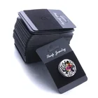 Новые многофункциональные кнопки для ювелирных изделий, доска для демонстрации ювелирных изделий, подходит для 1 шт. кнопок 12 мм и 18 мм, черный фланелевый ПВХ держатель для демонстрации ювелирных изделий