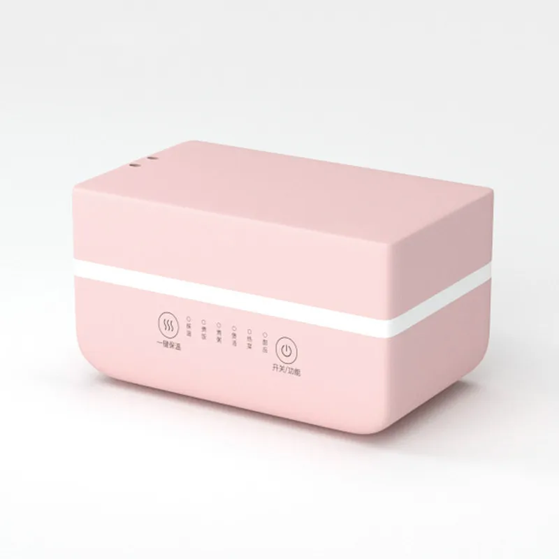 Электрический Портативный Ланч бокс с подогревом контейнер для еды из