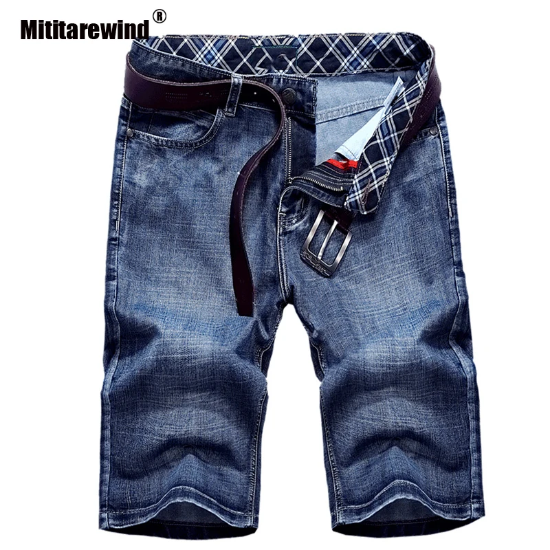 2021 брендовые летние джинсовые мужские шорты повседневные Модные хлопковые