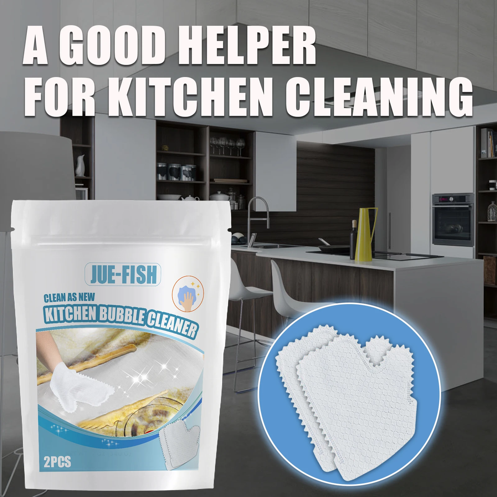 

KitchenI Bubble Cleaner Glove for Kitchen Tool Furniture Glass Dust Cleaner Washer Dishwashing Gloves