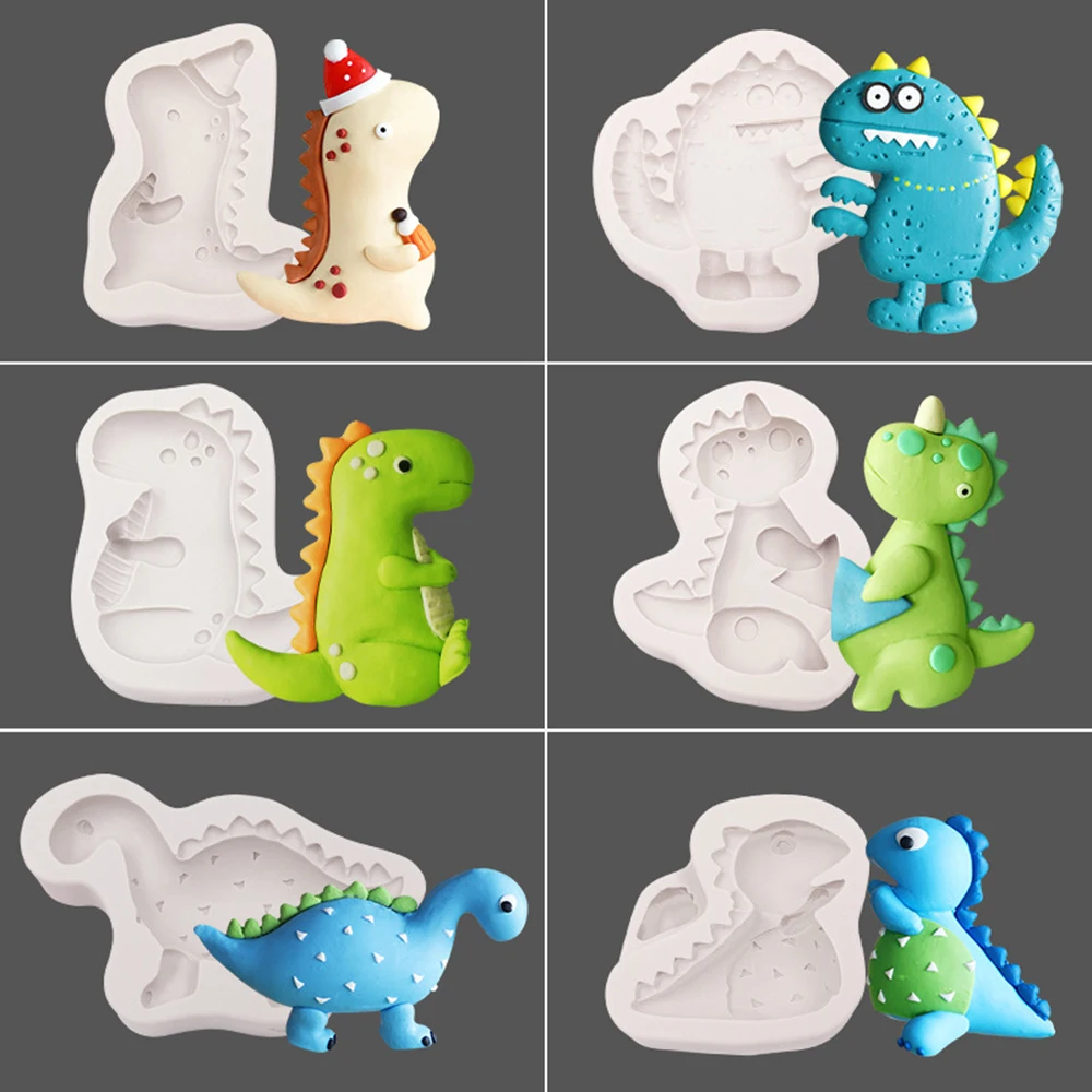 

Useful Dinosaur Molds 3D Cake Mould Cake Decorating Baking Tool