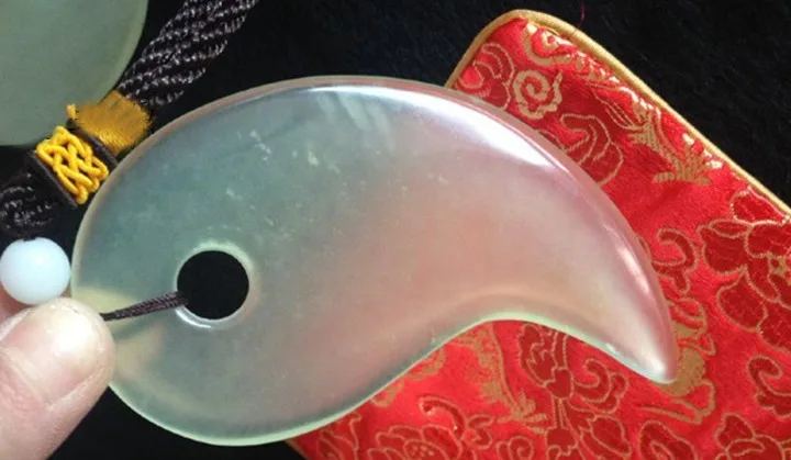 Gua sha инструмент для скребки gua sha доска массажер для тела Лицо Глаза для лица спа натуральный нефрит массаж Красота Guasha Тай Цзи Бар Инструмент