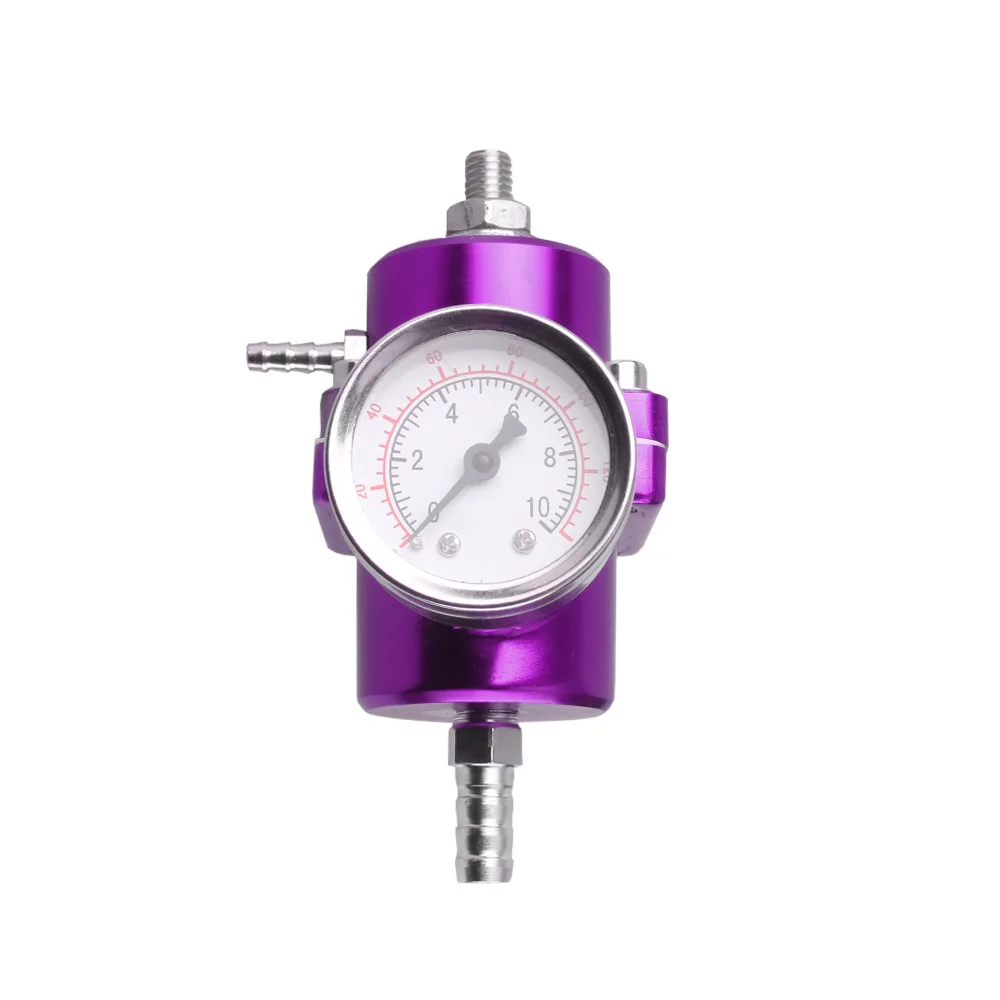 RASTP Универсальный JDM Регулируемый FPR регулятор давления топлива 0-140 PSI Датчик