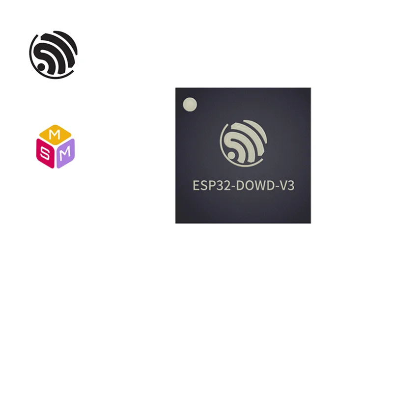 

Система Espressif SoC 19,5 dBm L2CAP SDP GAP SMP AVDTP AVCTP AVRCP A2DP 32-bit MCU 2,4 ГГц Wi-Fi Bluetooth LE Chip ESP32-D0WD-V3