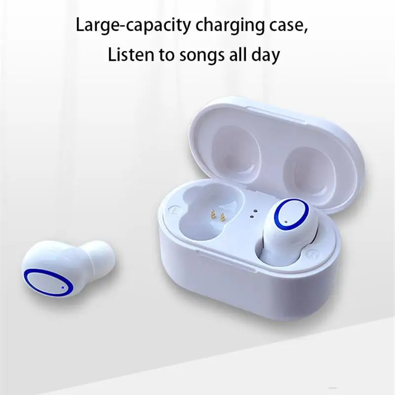 TWS-стереонаушники P13 с микрофоном и зарядным футляром | Электроника