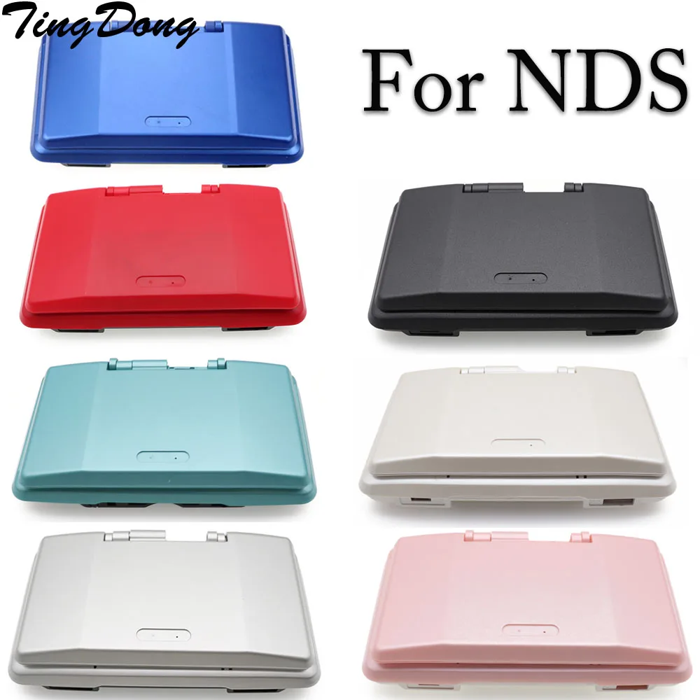 

TingDong 7pcs For NDS Nintendo DS Game Console Housing Shell Case Cover with Buttons Replacement