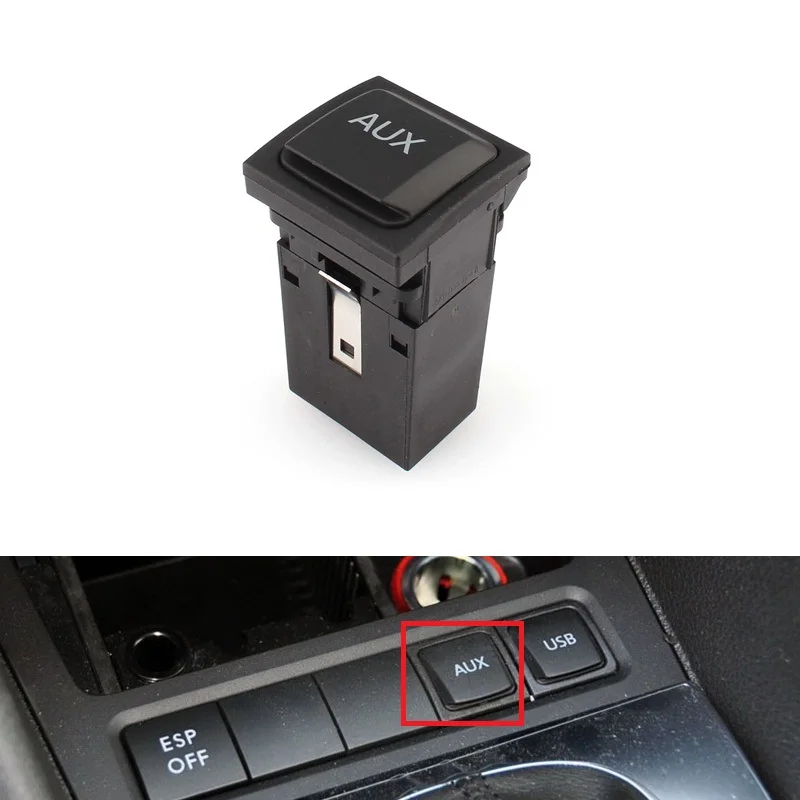 Кнопка переключения автомобильного адаптера AUX для vw Golf 5 MK5 6 MK6 Rabbit Jetta GLI Scirocco RCD510