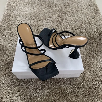 10.5CM Women's Summer Slippers Sexy Party Sandal Shoes Woman Sandals High  Heels Pump Shoes Women Mules Party Slipper Shoe - купить по выгодной цене |  AliExpress