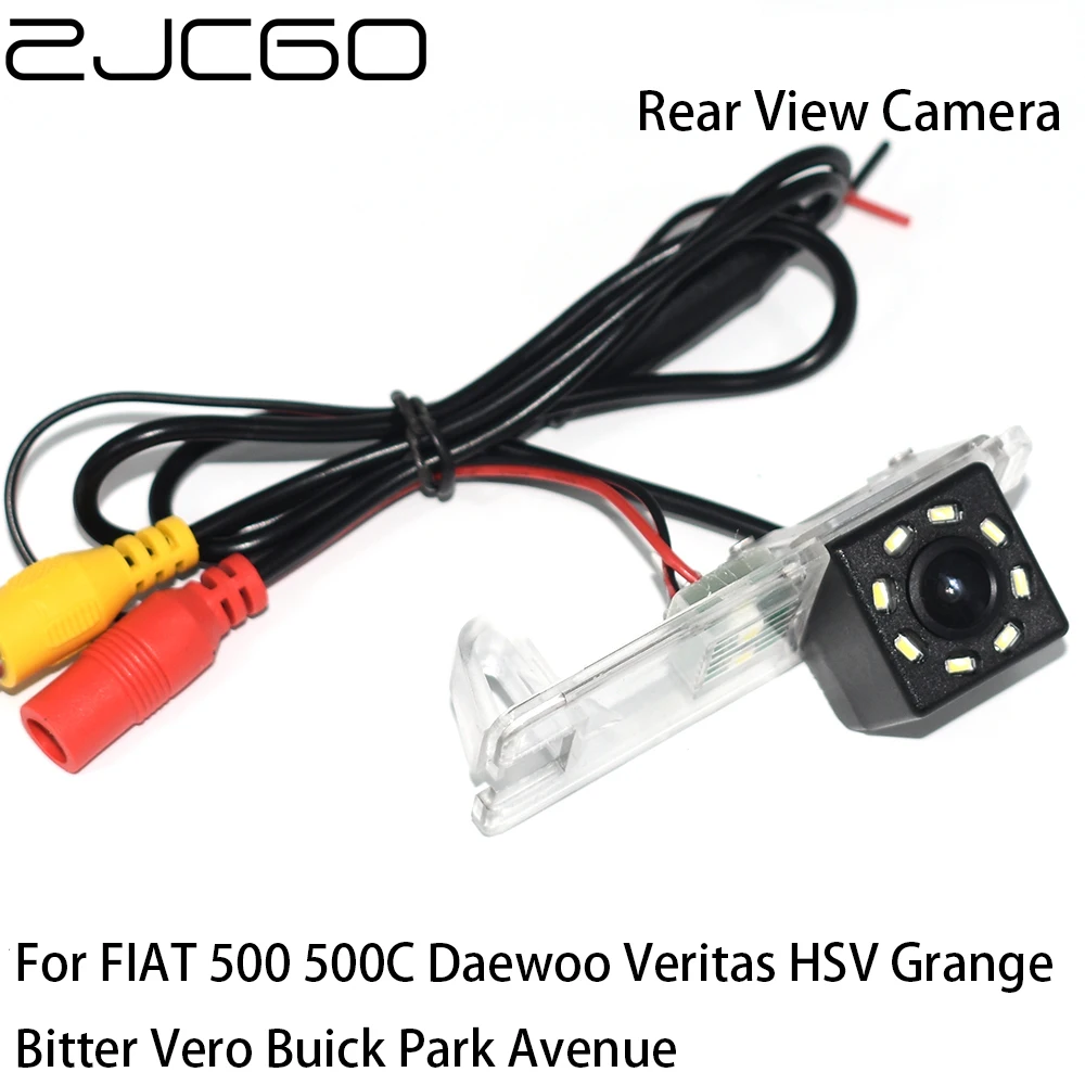 ZJCGO CCD Автомобильная камера заднего вида для парковки FIAT 500 500C Daewoo Veritas HSV гранжер
