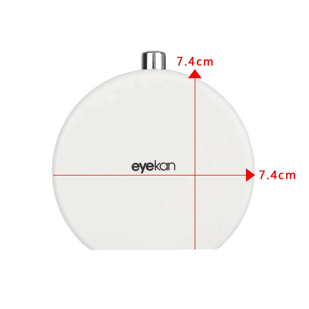 

Travel Portable Lenses Storage Soaking Box Container Contact Lens Case New Design Perfume Bottles Shaped Mirror Cover Holder