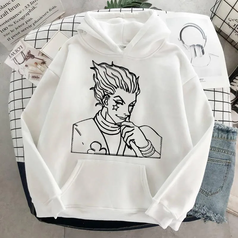 

Толстовки с капюшоном Hunter X Hunter Hisoka, повседневные свободные дизайнерские пуловеры, модная одежда унисекс