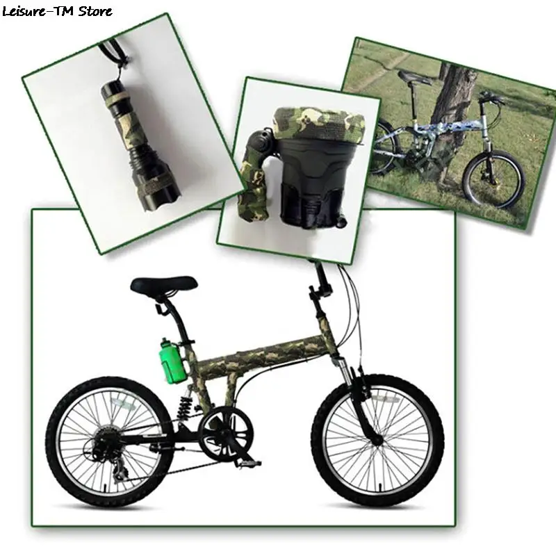 Камуфляжная эластопластовая клейкая бандажная лента эластичная самоклеящаяся