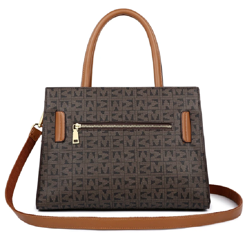 Presbyopia Bag 2021 New Fashion Commuter Women's Totes Large-capacity One-shoulder Portable Small Square Handabgs Cowleather Sac