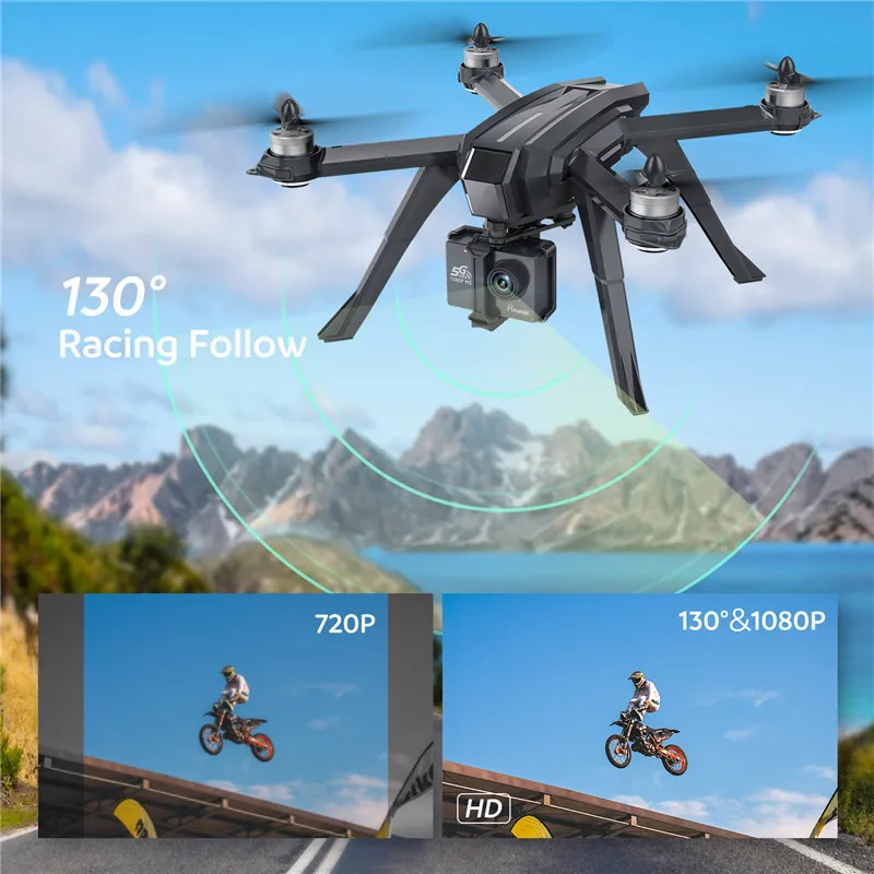 Potensic D85 GPS Дрон HD 1080p камера 5G WIFI FPV бесщеточный режим follow me дистанционное
