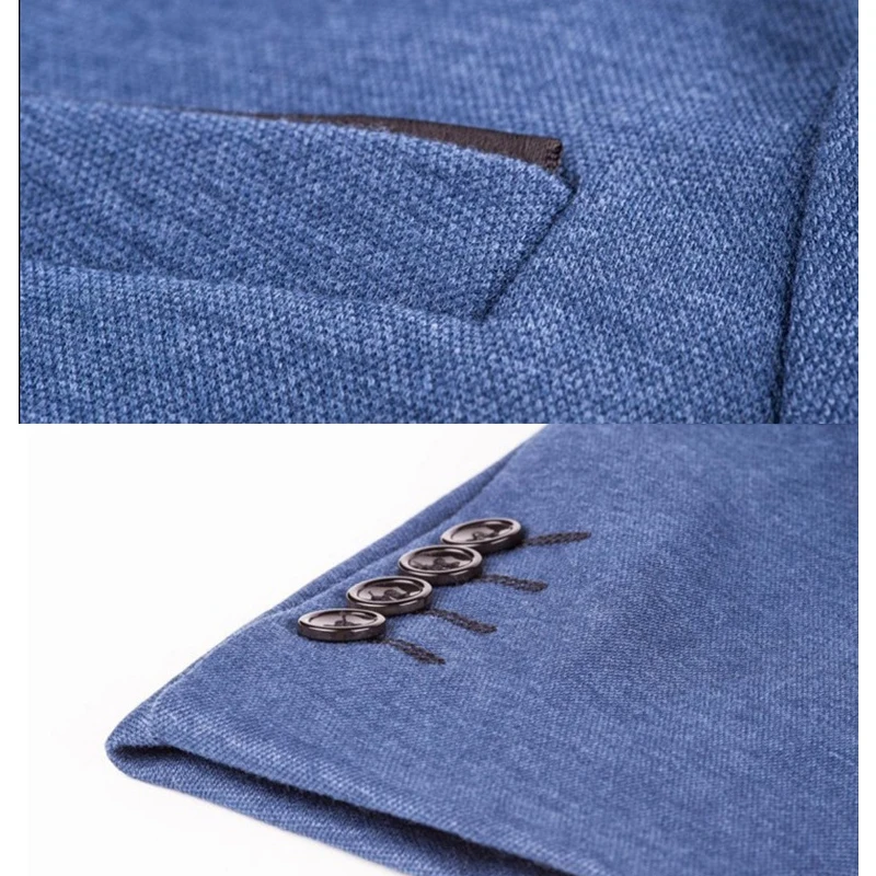 Новинка стильный мужской повседневный приталенный Блейзер Slim Fit платье в стиле