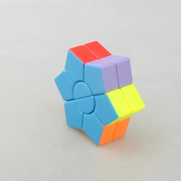 Отличный волшебный куб дротик во второй заказ однотонная Наклейка Без