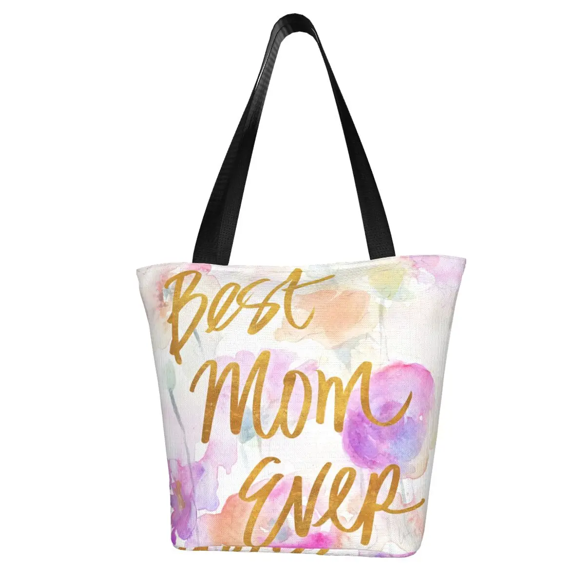 

Mom Shopping Bag Funny Cloth Shopping Handbag Female Bulk Bags