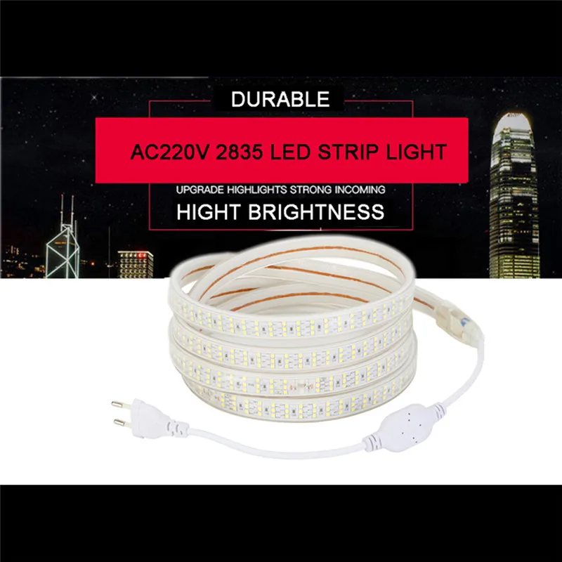 

Светодиодная лента AC 100 В ac в 10 м 20 м 50 м 1 м 2 м 3 м 4 м 5 м 6 м 7 м 8 м 8 м AC110 в гибкая лента теплый белый холодный белый