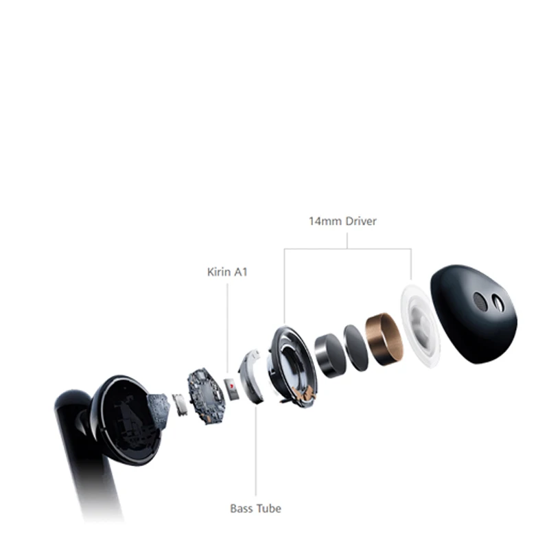 Беспроводные наушники huawei Freebuds 3 TWS, Bluetooth наушники с активным шумоподавлением, Bluetooth 5,1, управление нажатием, 20 часов работы