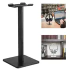 Универсальная подставка для наушников, держатель для гарнитуры, настольный дисплей, подставка для геймеров, аксессуары для игрового ПК, однотонная основа