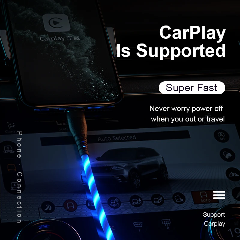 Зарядный кабель Power4 MFi с разъемом Type C на Lightning 18 Вт 1 5 м|Кабели для мобильных