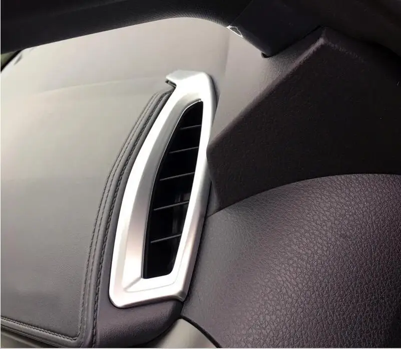 

Хромированное зеркало из АБС-пластика и матовая Верхняя Крышка вентиляционного отверстия, отделка, 2 шт. для Toyota C-HR C HR 2016 2017, автомобильные аксессуары