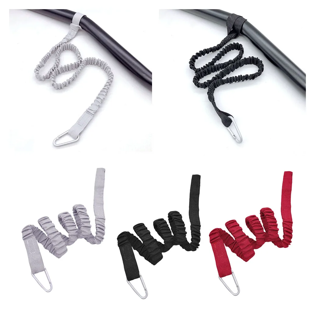 

Adjustable Kayak Paddle Leash Boat Fishing Rod Safety Cord Holder