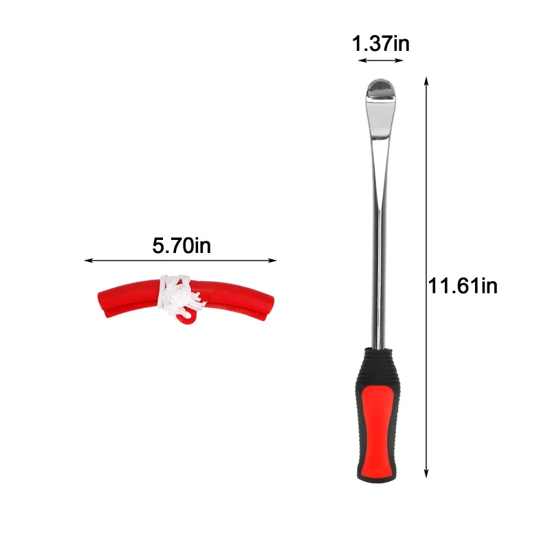 

12pcs/set Tire Changing Set Tire Levers Spoon Set Spoon Lever Tools Rim Protectors Valve Caps Motor Bike Car Tire Irons Tool Kit