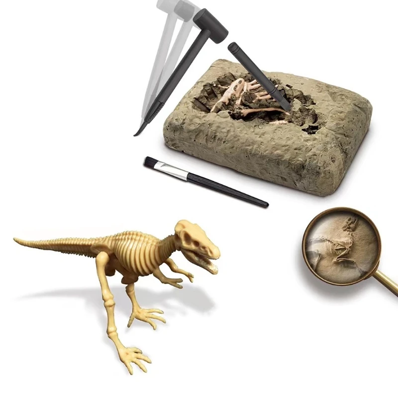 

DIY Assembly Model Toys Excavation Toy Archaeological Toy Great Gift for Girls and Boys-Choice of Dinosaurs