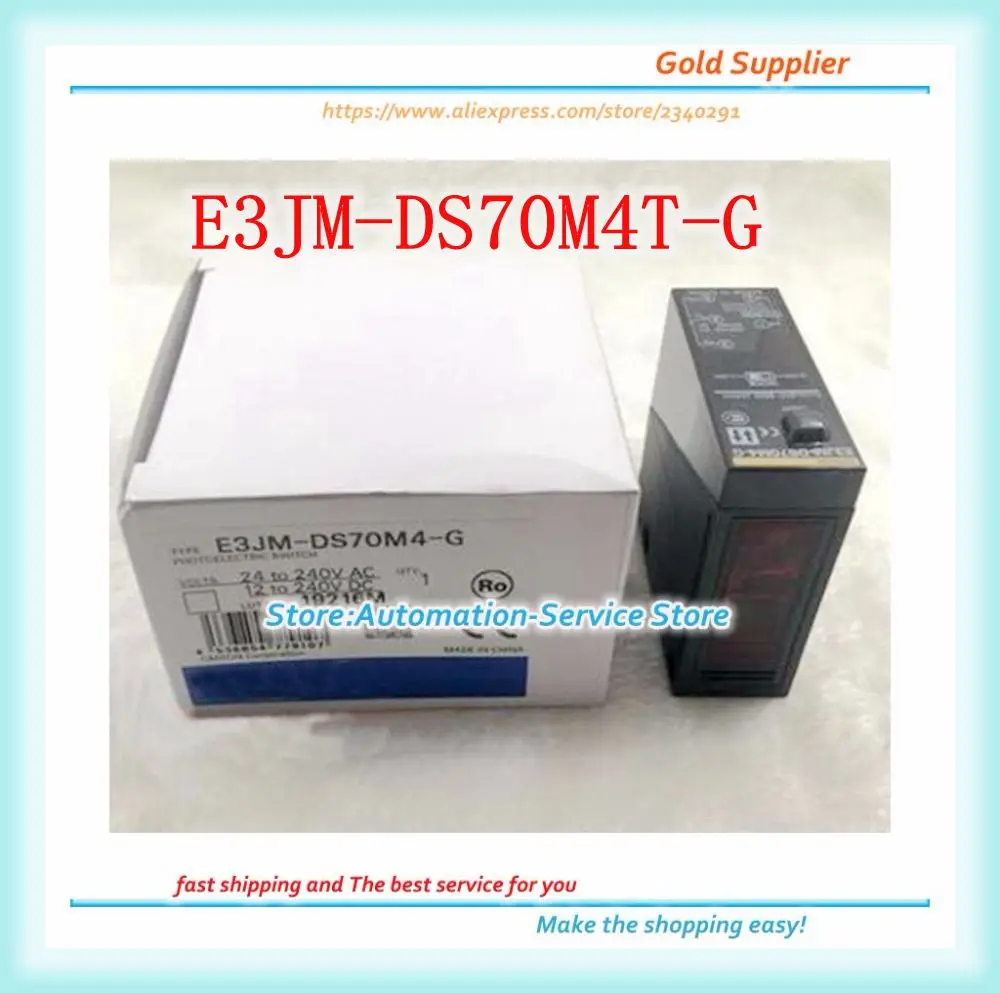 Новинка E3JM-R4M4 E3JM-DS70M4-G E3JM-DS70M4T-G E3JM-R4M4T-G фотоэлектрический переключатель