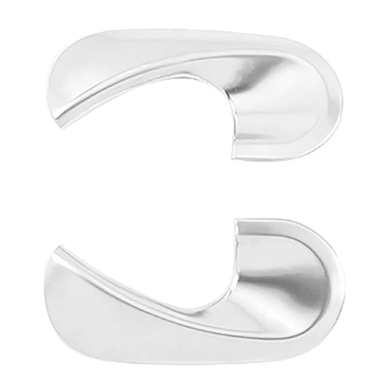 Хромированная для внутренней дверной ручки Накладка Smart Fortwo 453 2015 2020 стайлинга