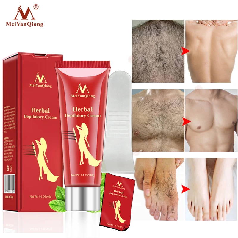

40G Female Male Herbal Depilatory Cream Hair Removal Painless Cream for Removal Armpit Legs Hair Body Care Shaving&Hair Removal