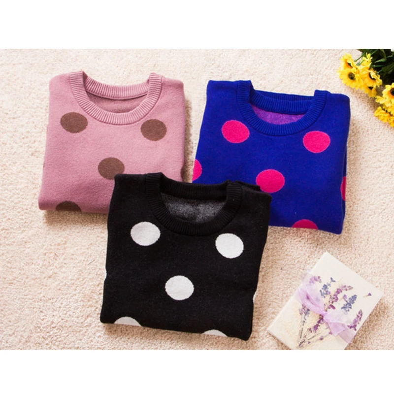 Свитеры для девочек подростков Детский свитер на осень и зиму 8 12 лет теплый в