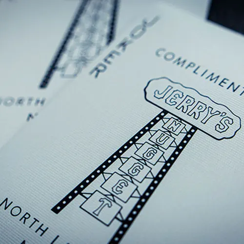 Колода карт винтажные тактильные Nuggets Jerry (оранжевый) игральные карты | Спорт и