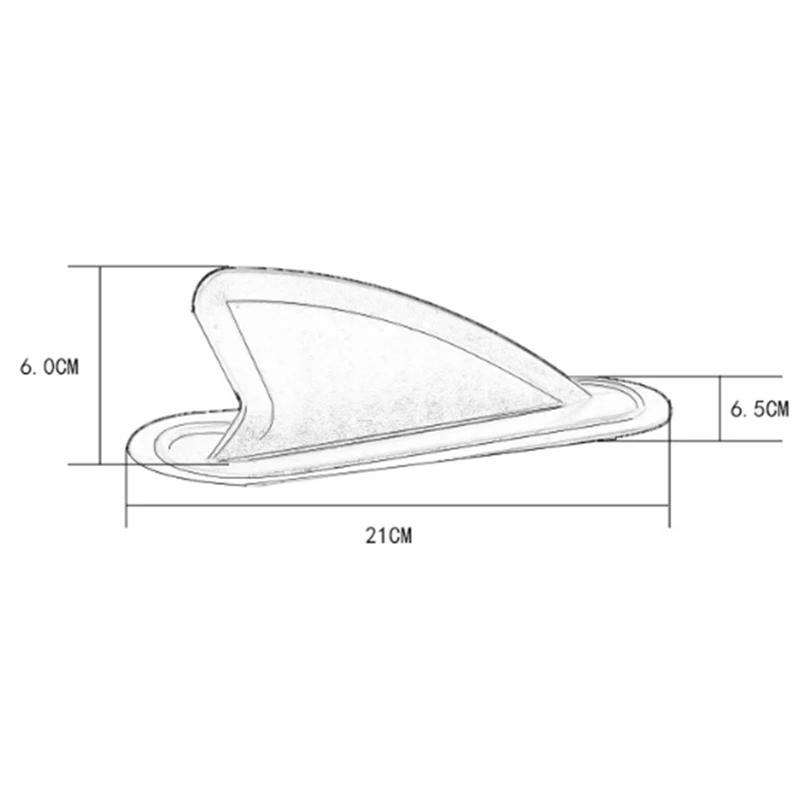 Каяк трекинг плавник интегральный для каноэ надувная лодка аксессуары водных