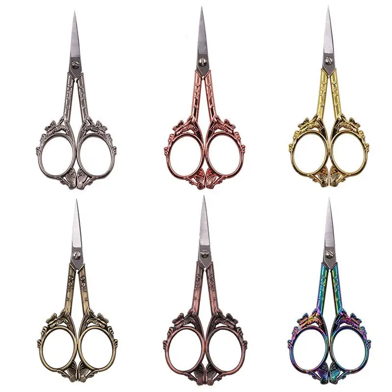 

Retro Needlework Tailor Scissors Antique Vintage Thread Embroidery Scissors For Sewing Supplies Stainless Steel Scissors Tool