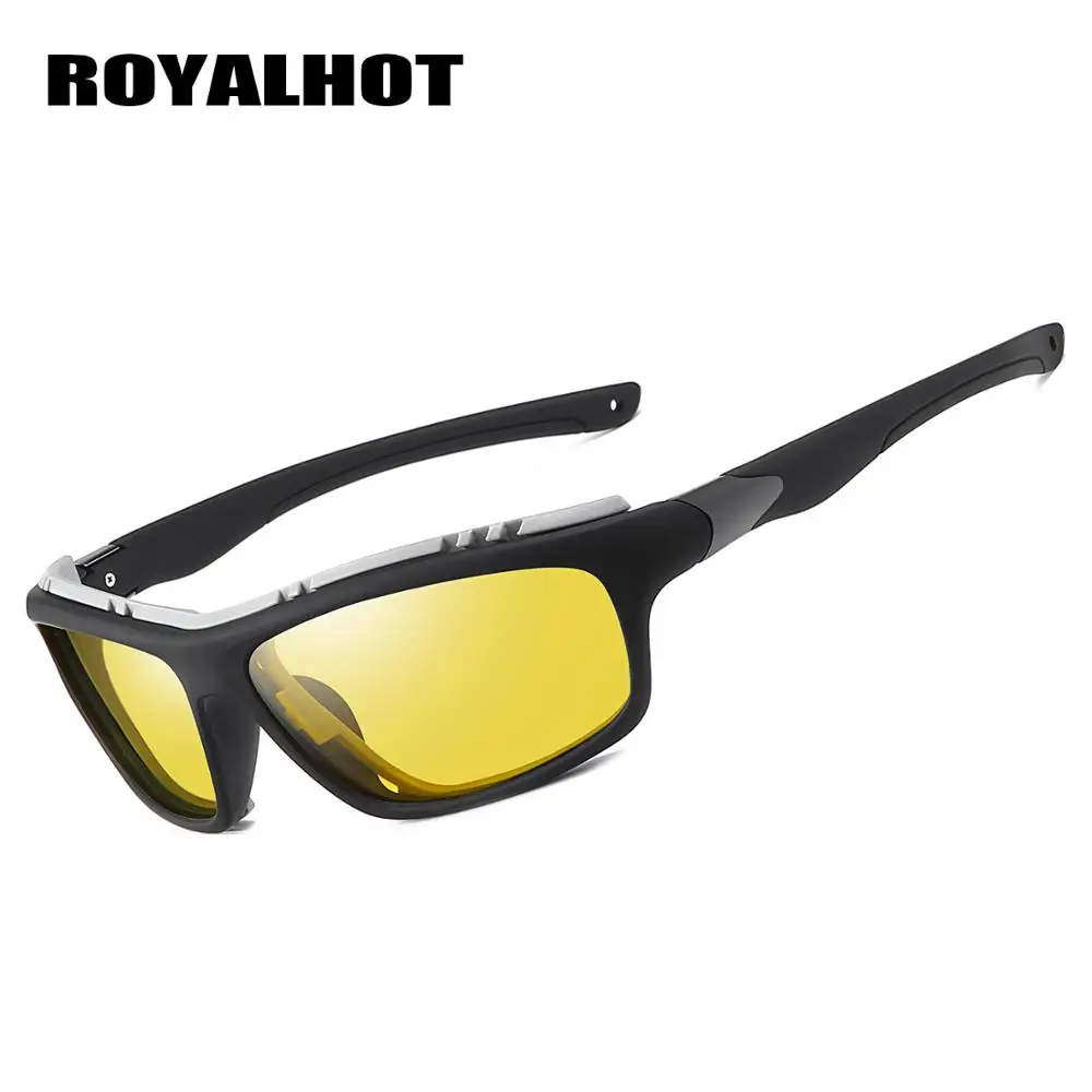 Солнцезащитные очки RoyalHot Мужские поляризационные спортивные для улицы вождения