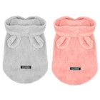 Зимняя Теплая Одежда для собак, флисовая куртка с капюшоном для щенков, красивая одежда для собак костюмы для маленьких собак, кошек, чихуахуа, Мопсов