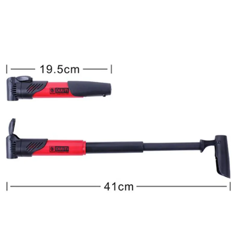 

Mini Portable High Strength Plastic Bicycle Air Pump Bicycle Tire Inflator Ultra Light Accessors Mtb Road Bicycle Pump Tool