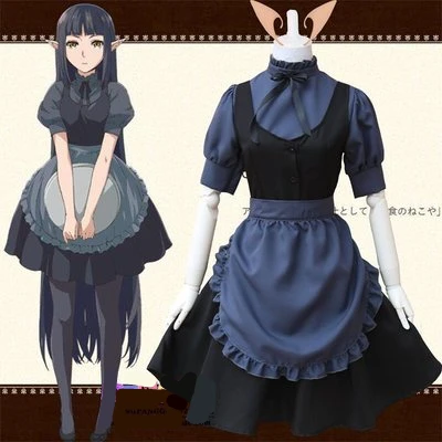 Костюм для косплея аниме ресторан в другой мир милая девушка платье горничной