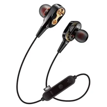 Bluetooth наушники G23 с двойным драйвером вкладыши басами и