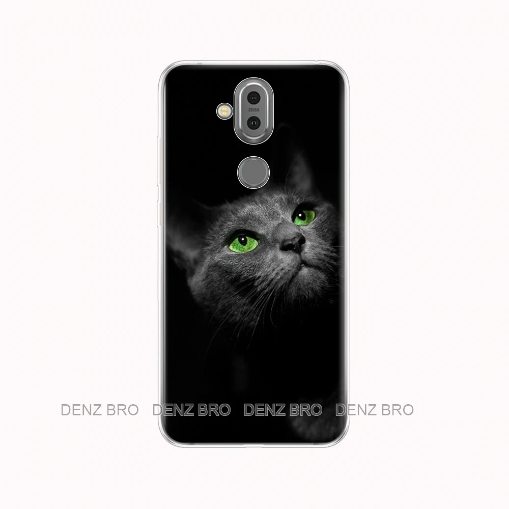 For Nokia 8.1 Case 7.1 plus 2018 soft tpu Silicon Back phone Cover Capa / X7 bumper coque etui | Мобильные телефоны и