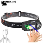 Индуктивный портативный мини-фонарь XP-G Q5, светодиодный фонарь с USB-зарядкой, фонарик для наружного освещения, кемпинга, походов, COB