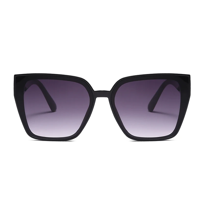 Мужские и женские темные очки кошачий глаз большие солнцезащитные в винтажном