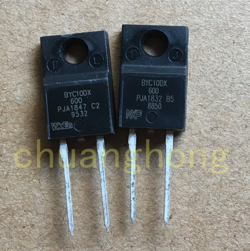 

1pcs/lot BYC10DX600 original packing new Rectifier diode TO-220F-2 BYC10DX BYC10DX-600