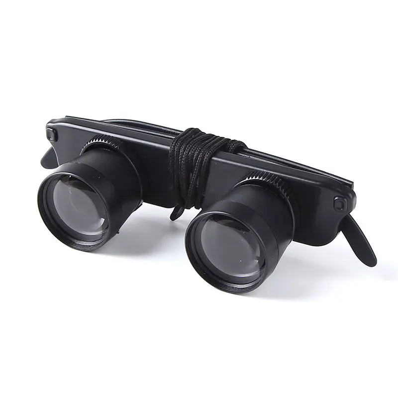 Fashion Glasses Telescope Binoculars Magnifier Eye Wear Polarized Sunglasses For Watching Football Sports Fishing Travel SEC88 | Спорт и