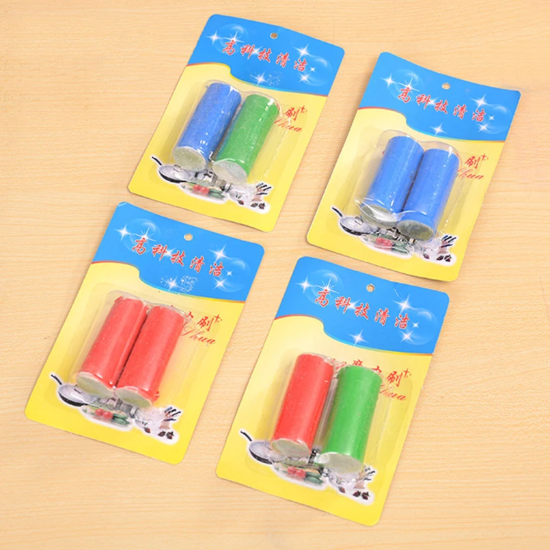 

5pcs Magic Stainless Steel Car Metal Rust Remover Cleaning Detergent Stick Wash Brush Pot Car Window Repair