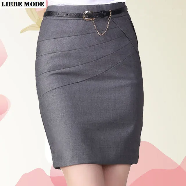 

Women High Waist Pencil Skirts Womens Korean Fashion Office Lady Work Wear Slim Skirt Bodycon Sexy Mini Short Faldas Plus Size