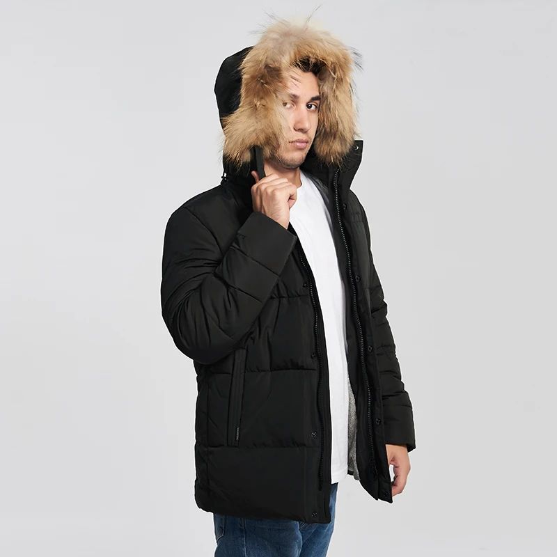 2020 Новинка Мужская Зимняя Куртка Аляска Парка Хлопковое Мужское Пальто С